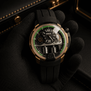HYT H1 Hydro Mechanical Timepiece DLC Edition Ref 148-DL-21-RF-RU