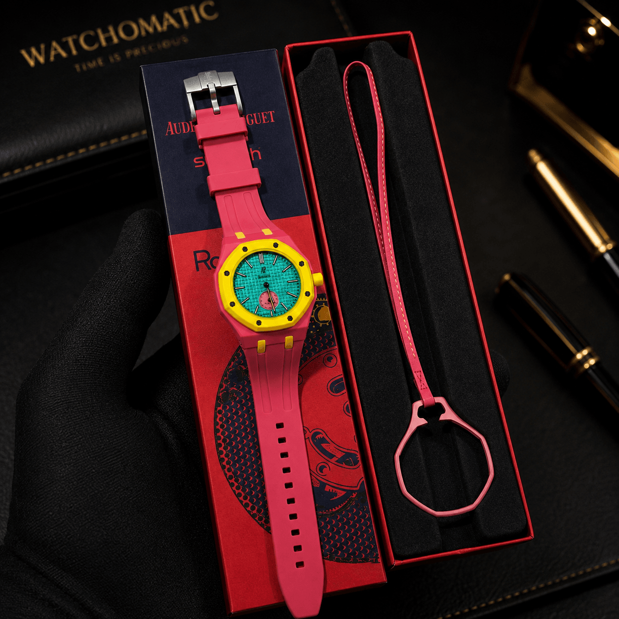 Audemars Piguet X Swatch Royal Pop Automatic Premium With OG Box Kit
