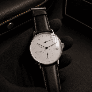 Nomos Glashütte 960.S1 Lambda 175th Anniversary LE White Enamel Dial Premium Automatic Watch