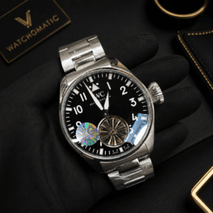 IWC Schaffhausen Big Pilot's Watch 43 Tourbillon Automatic Silver Luxury Watch