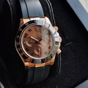 Rolex Daytona Everose Chocolate Edition 7750 Swiss ETA Men's Watch