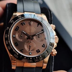 Rolex Daytona Everose Chocolate Edition 7750 Swiss ETA Men's Watch