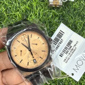 Movado BOLD Quest 3601245 Men's Chronograph Watch Original Authentic