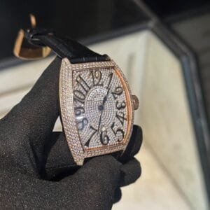 Franck Muller Cintrée Curvex Iced Automatic Luxury Watch