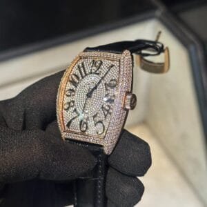 Franck Muller Cintrée Curvex Iced Automatic Luxury Watch