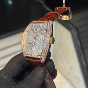 Franck Muller Cintrée Curvex Automatic Diamond Luxury Watch