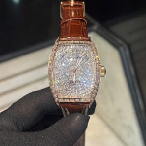 Franck Muller Cintrée Curvex Automatic Diamond Luxury Watch