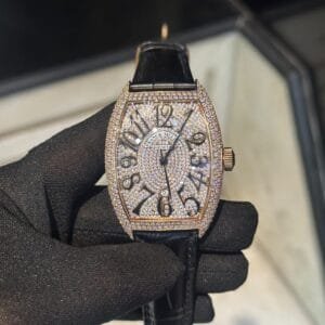 Franck Muller Cintrée Curvex Iced Automatic Luxury Watch
