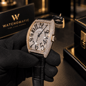 Franck Muller Cintrée Curvex Iced Automatic Luxury Watch