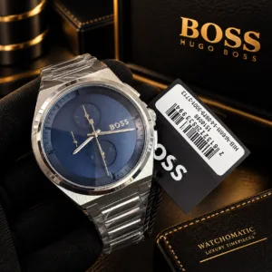 BOSS Steer Chronograph 1514048 Men's Watch Original Authentic