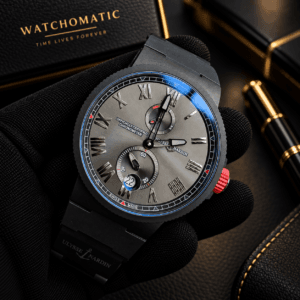 Ulysse Nardin Marine Chronometer 1183-122LE-3C BLACK-BQ Limited Edition Automatic Watch